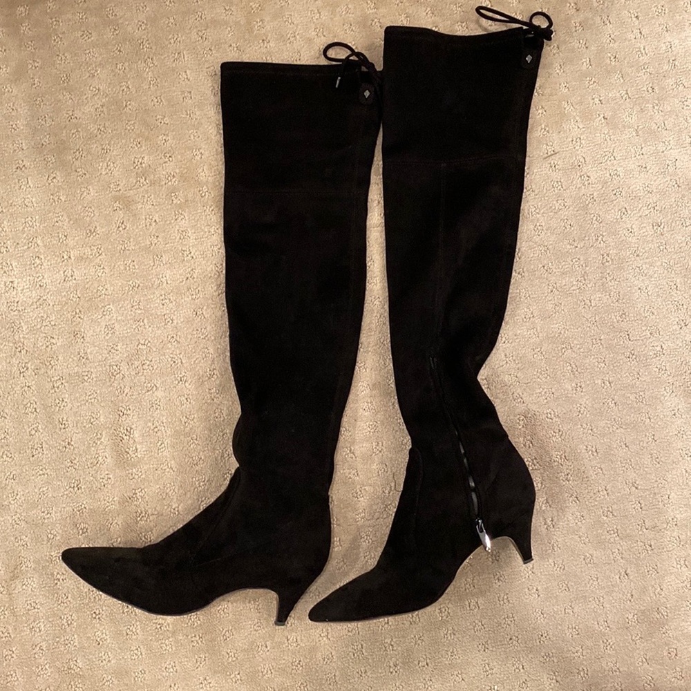 Steve Madden over the knee suede boots